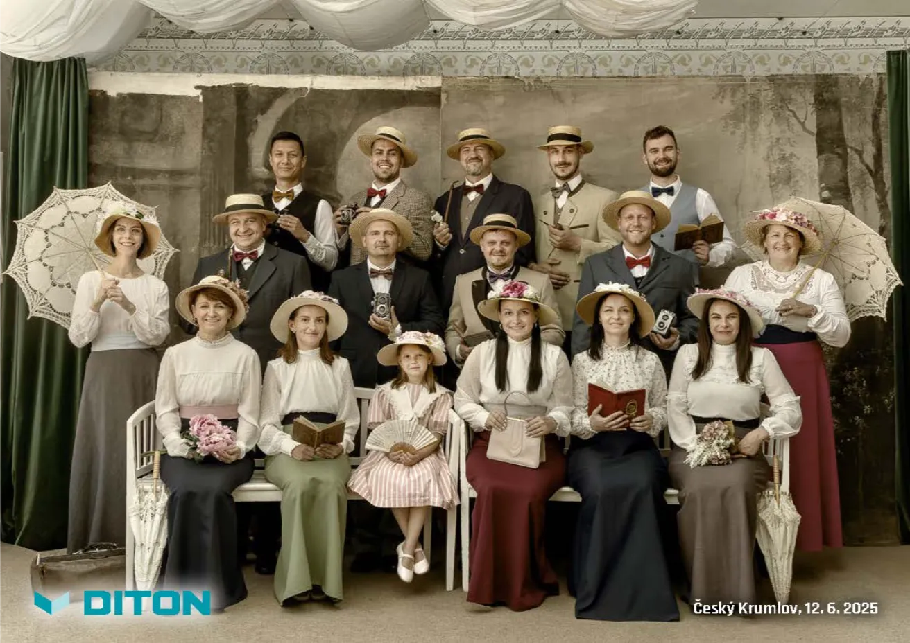 Historicke foto Cesky Krumlov