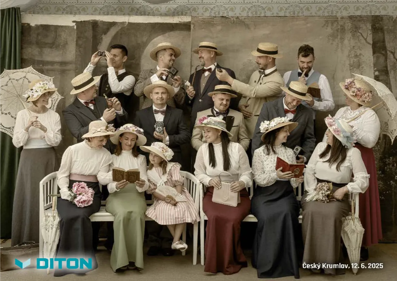 Historicke foto Cesky Krumlov