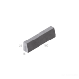 OBRUBNÍK SILNIČNÍ 100 / 15 / 25