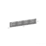 NATUR PATINA - DESKA PRO OBOUSTRANNÉ POUŽITÍ KAZETA*