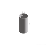 POZINKOVANÁ NÁDOBA DO ODPADKOVÉHO KOŠE MAX