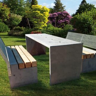 LAVICE DIRECT SEDÁK DŘEVO S OPĚRADLEM