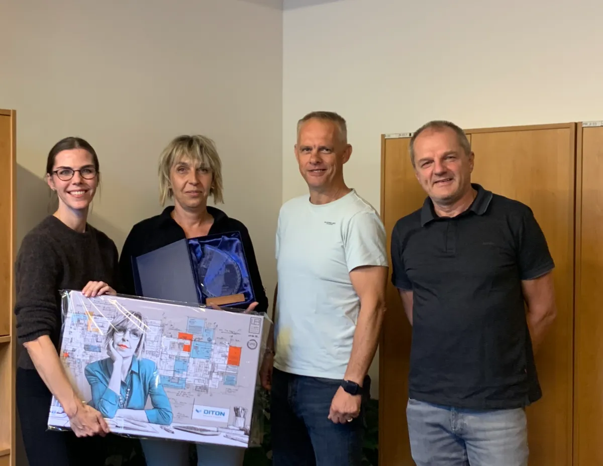 Zaměstnanci v Ditonu