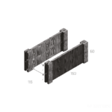 PRODLUŽOVACÍ SET 60 (KE ZVÝŠENÉMU ZÁHONU 60)