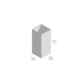 NÁDOBA DO ODPADKOVÉHO KOŠE DIRECT POZINKOVANÁ