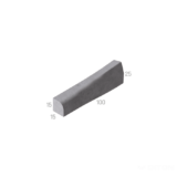 OBRUBNÍK SILNIČNÍ 50 / 15 / 25 PŮLKA