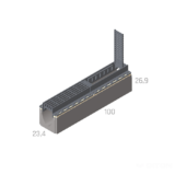 LITINOBETONOVÝ ŽLAB EUROPA DN 150 - ČISTICÍ KUS