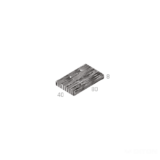 SCHODIŠŤOVÁ DESKA, ŠLAPÁKOVÉ PLATO 80 / 40