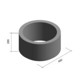 DEŠŤOVÁ ULIČNÍ VPUSŤ STŘEDNÍ TBV - Q 450 / 295 / 6A