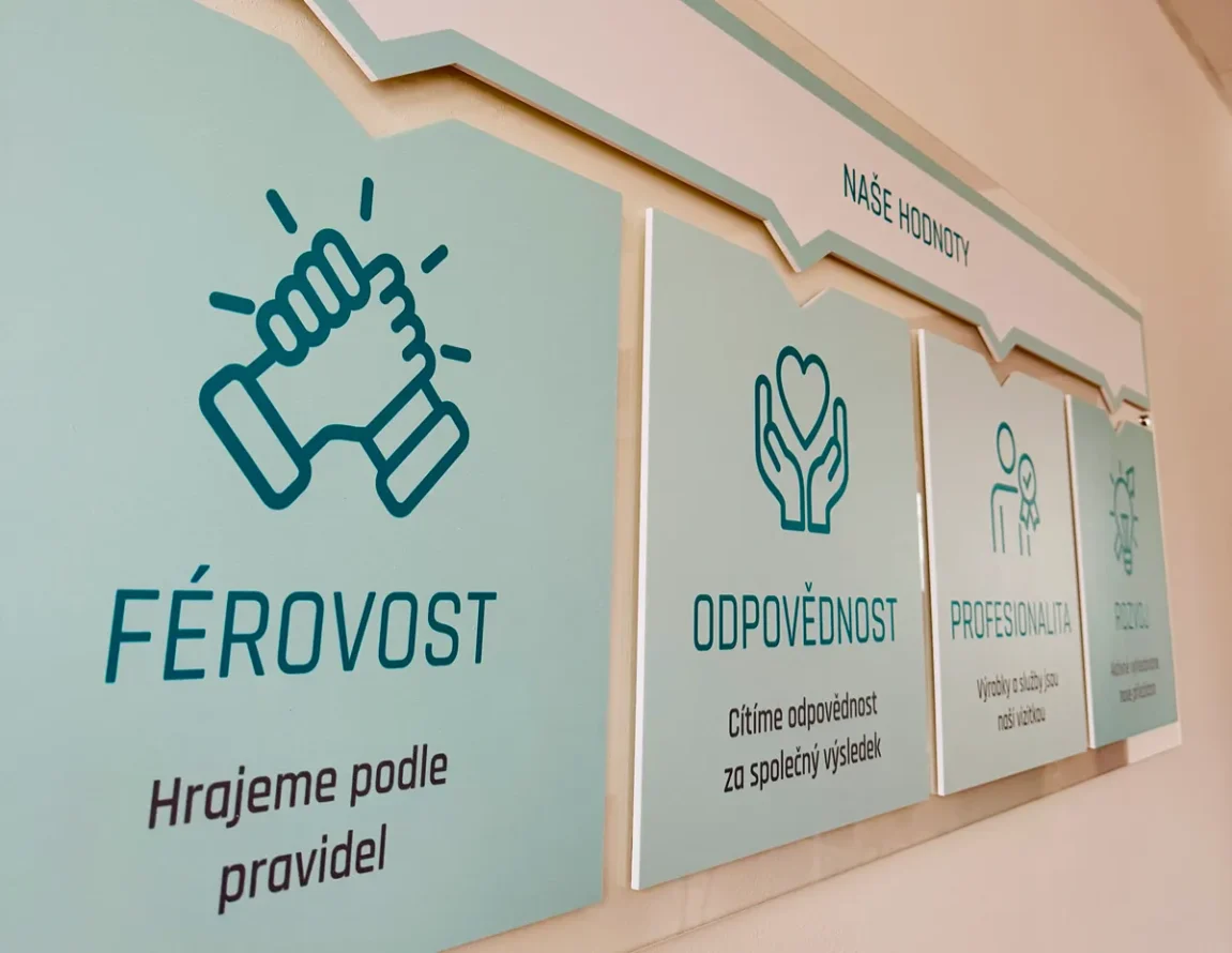 Benefity v Ditonu v interiéru