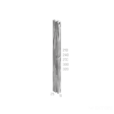 QUICK WALL WOOD - SLOUPEK DĚLENÝ ROHOVÝ 210 DUB