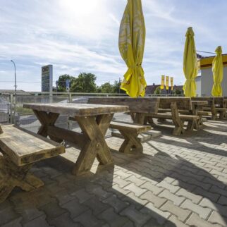 LAVICE TYP FOŠNA S OPĚRADLEM 200