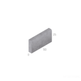 OBRUBNÍK PARKOVÝ 50 / 8 / 25 PŮLKA