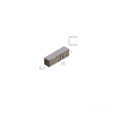 GABON 7 / 25 KONCOVÝ 1/4 KÁMEN