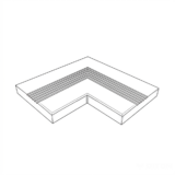 BAZÉNOVÉ LEMY UNIVERSAL FLEXI ROHOVÝ