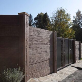 QUICK WALL WOOD - PLOTOVÁ DESKA JEDNOSTRANNÁ DUB